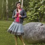 Sattelrock / Strickjacke