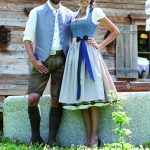 Jaquardweste / Stretchdirndl